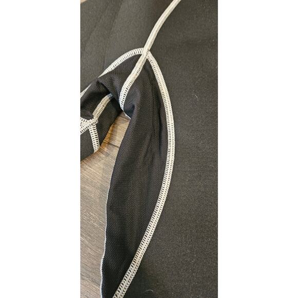 Sunlan Black Neoprene Full Zip Weight Loss Sauna Suit. Size L - Picture 4 of 5